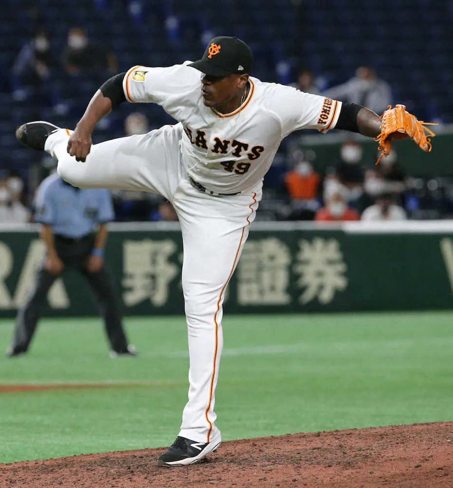 【画像・写真】巨人・ビエイラ　日本最速166キロ！大谷、コルニエル超え「まさかそこまで…最高にうれしい」
