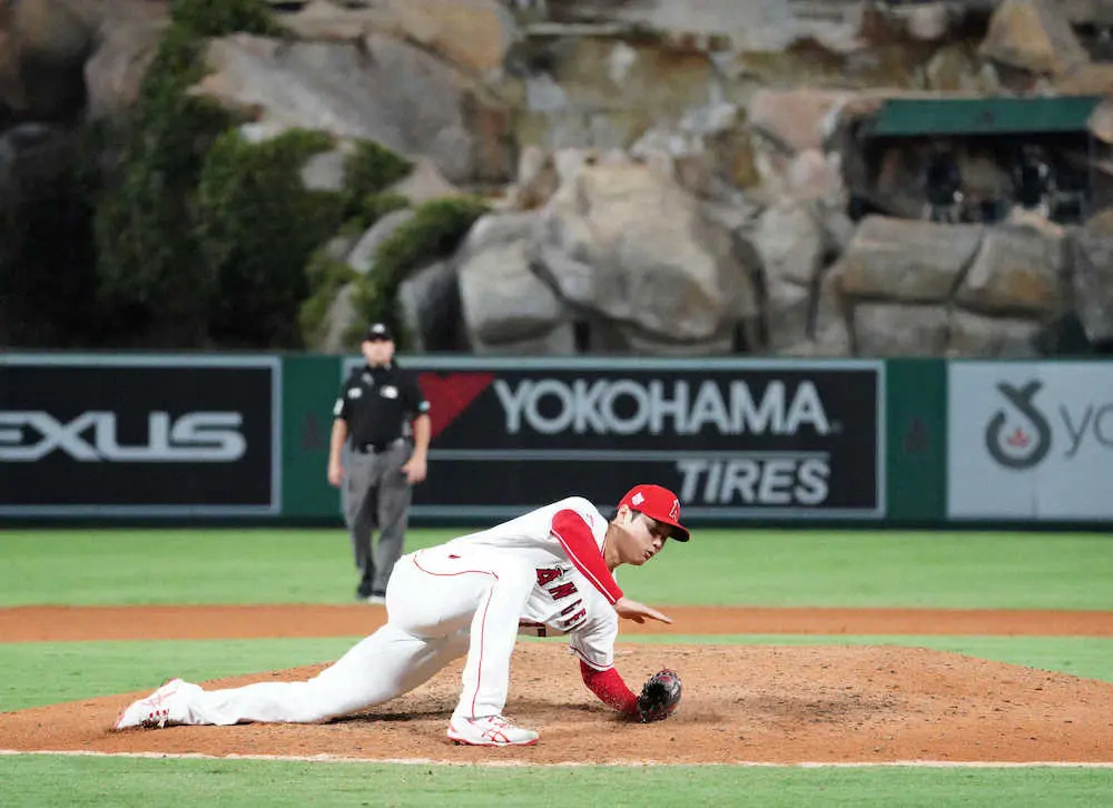 【画像・写真】大谷　“世紀の対決”ゲレロ斬り7勝目　15発以上の本塁打トップと2位の投打対決はメジャー初