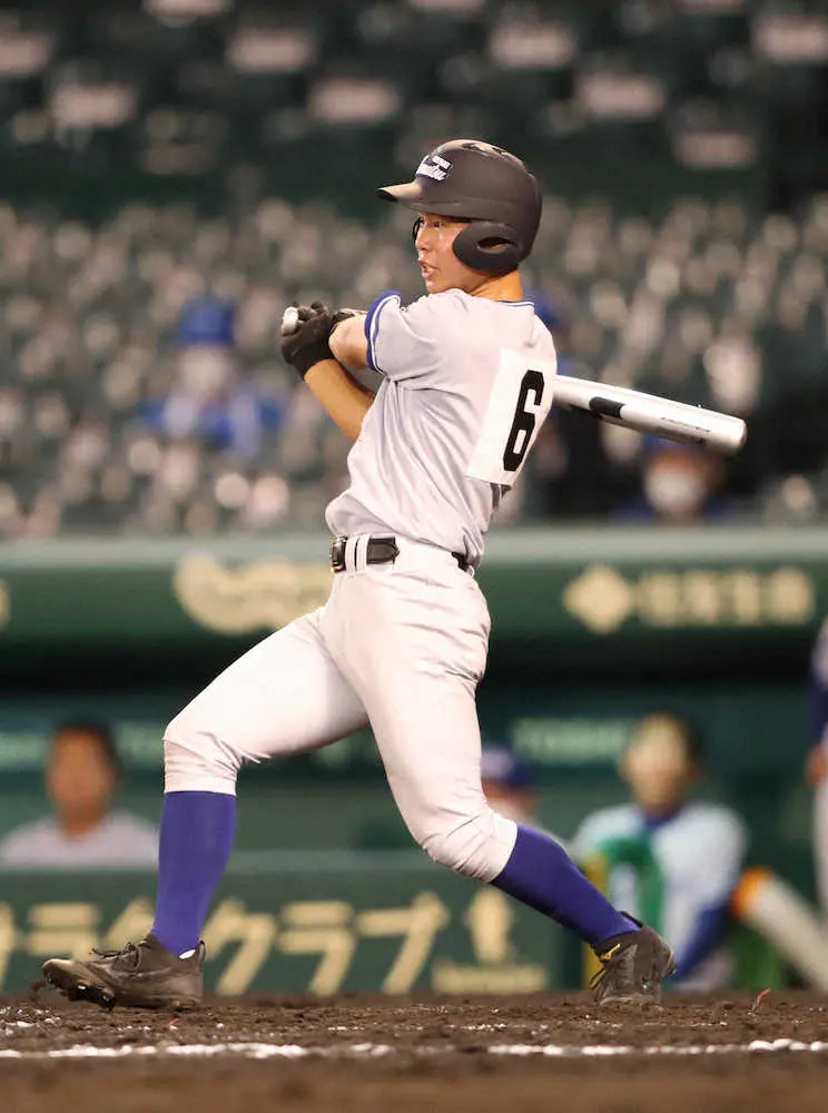 【画像・写真】小松大谷　聖地初勝利まであと一歩…　主将・木下「相手の方が勝ちたい気持ちが強かった」