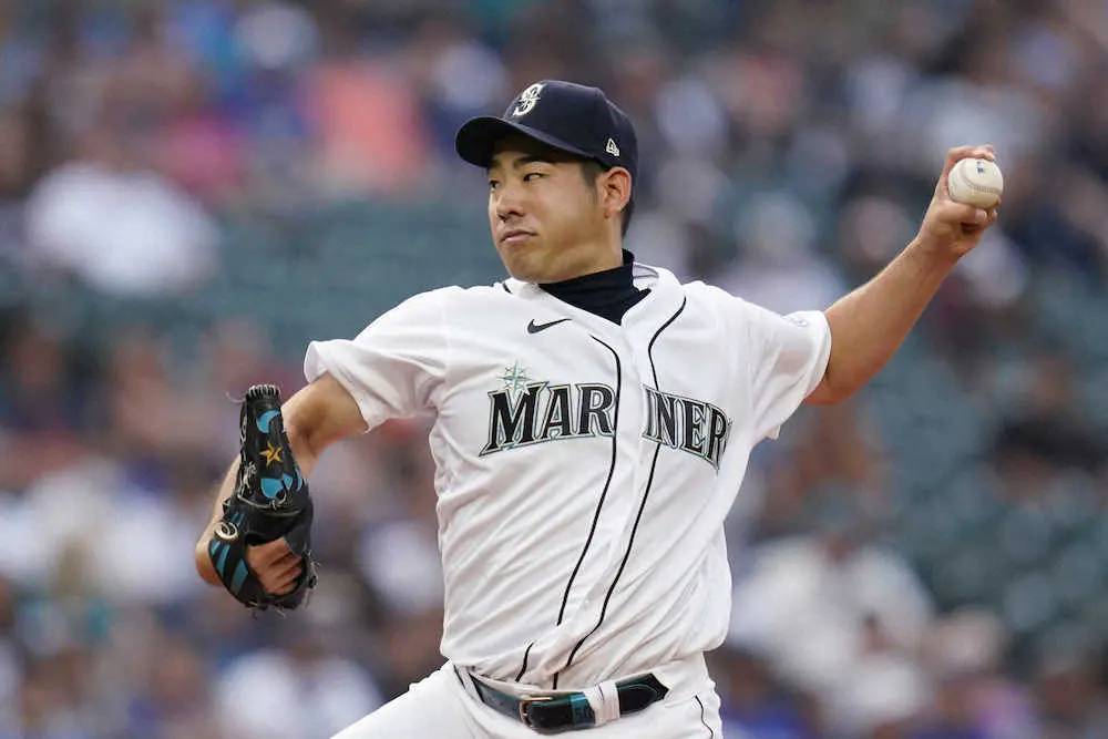 【画像・写真】菊池雄星、今季8勝目ならず　5回途中3失点　制球に苦しみ今季最多タイの4四球