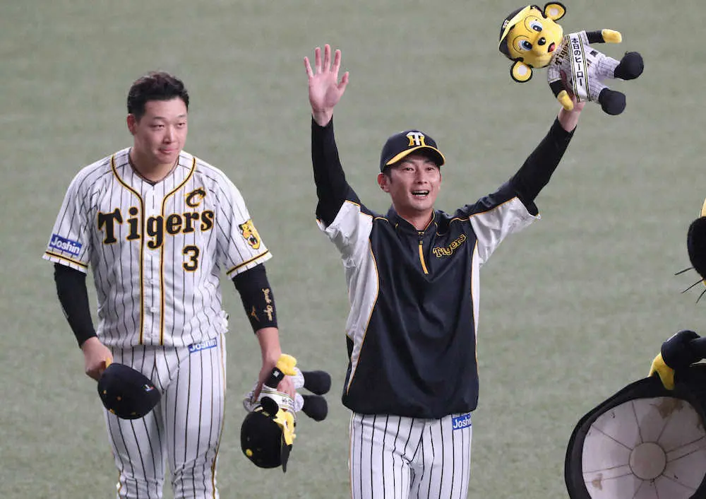 【画像・写真】阪神・大山「大きな2本だったかなと思ってます」自画自賛の2打席連発に漂うアーチ量産の予感