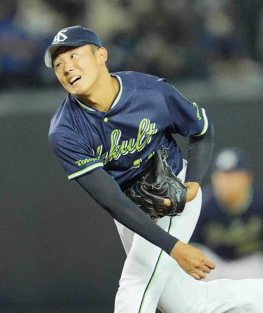 【画像・写真】ヤクルト・奥川　両親の前で7回1失点5勝目　高津監督「文句を付けるところがない」