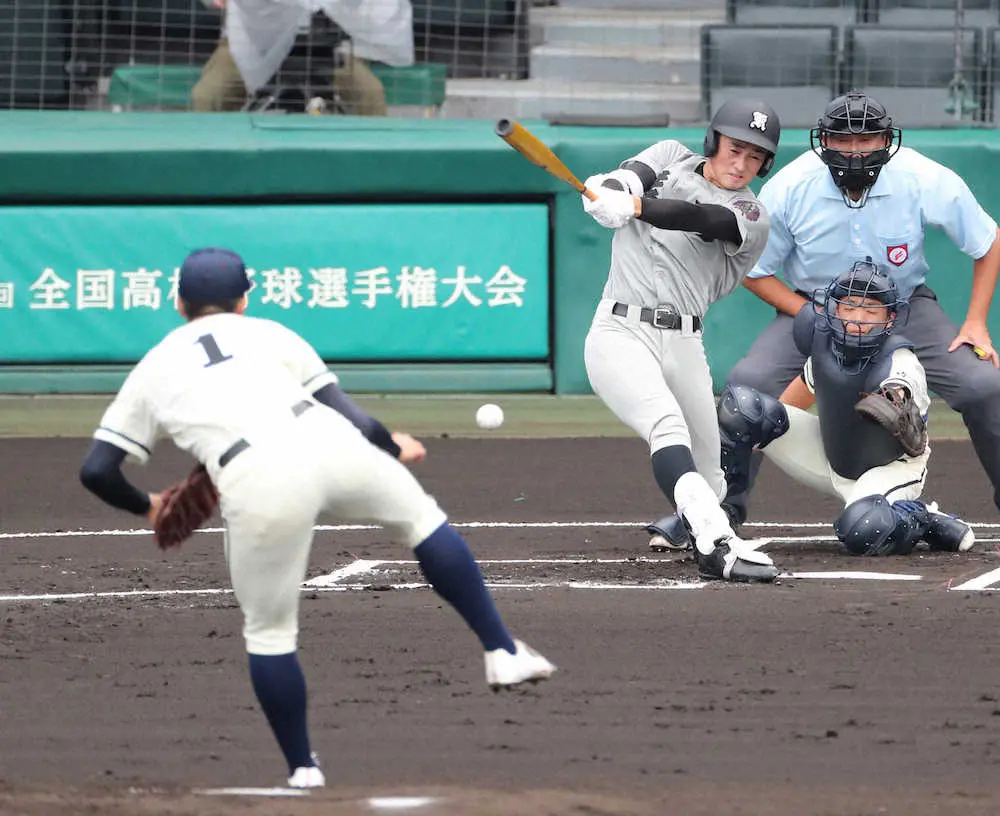 【画像・写真】熊本工　九州伝統校対決で無念逆転負け　13安打も4併殺12残塁…田島監督「あと1本が出なかった」