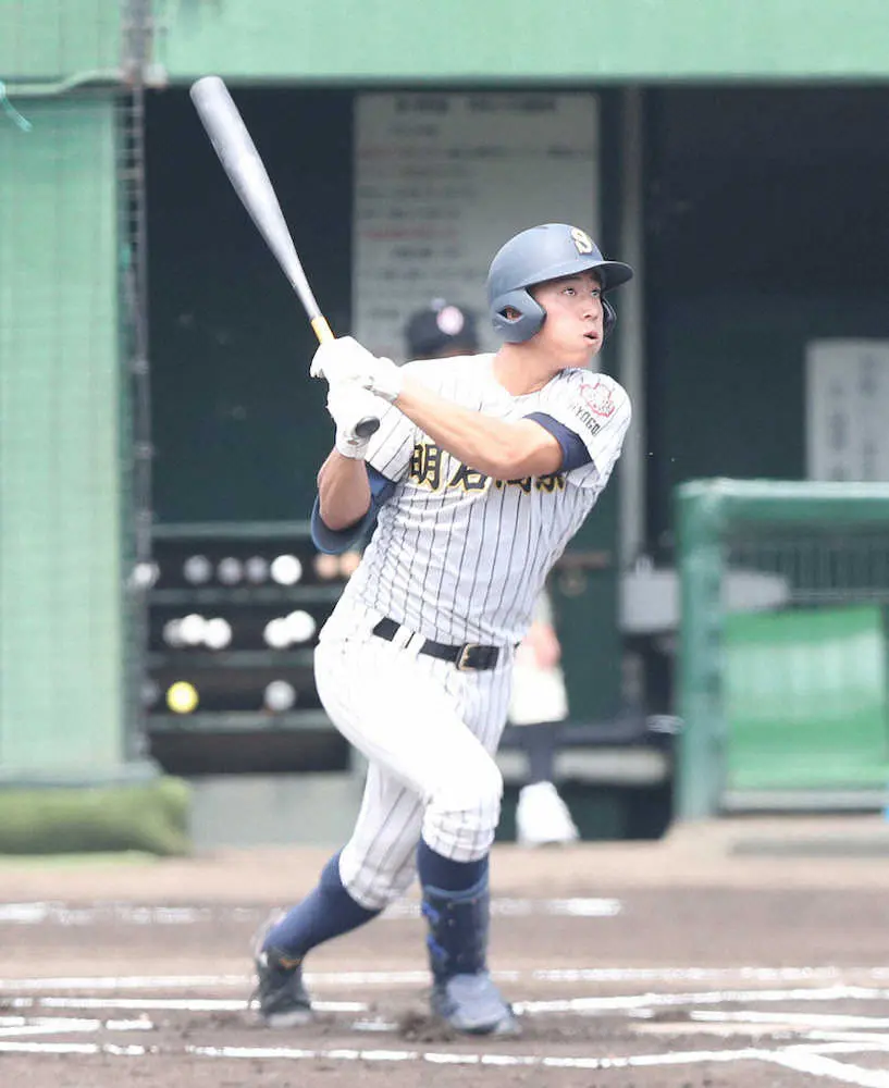 【画像・写真】オリックス・来田に無敗伝説！　明石商時代に慣れ親しんだ神戸凱旋「両親も応援に来る。頑張ります」