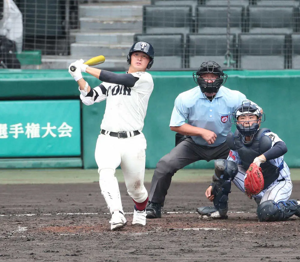【画像・写真】大阪桐蔭　雨中の決戦で東海大菅生にコールド勝ち