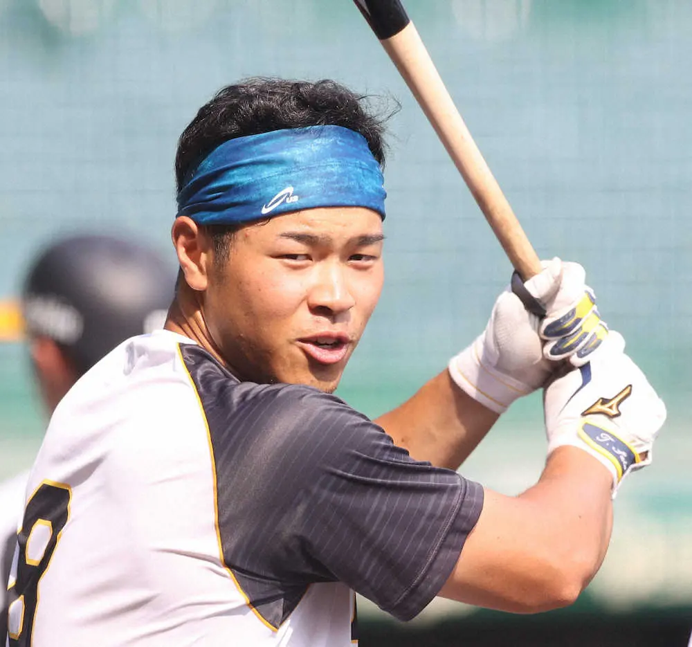【画像・写真】阪神・佐藤輝　東京ドームで「セ本拠地制覇弾」に挑む　好相性DeNAが相手ならチャンス!?