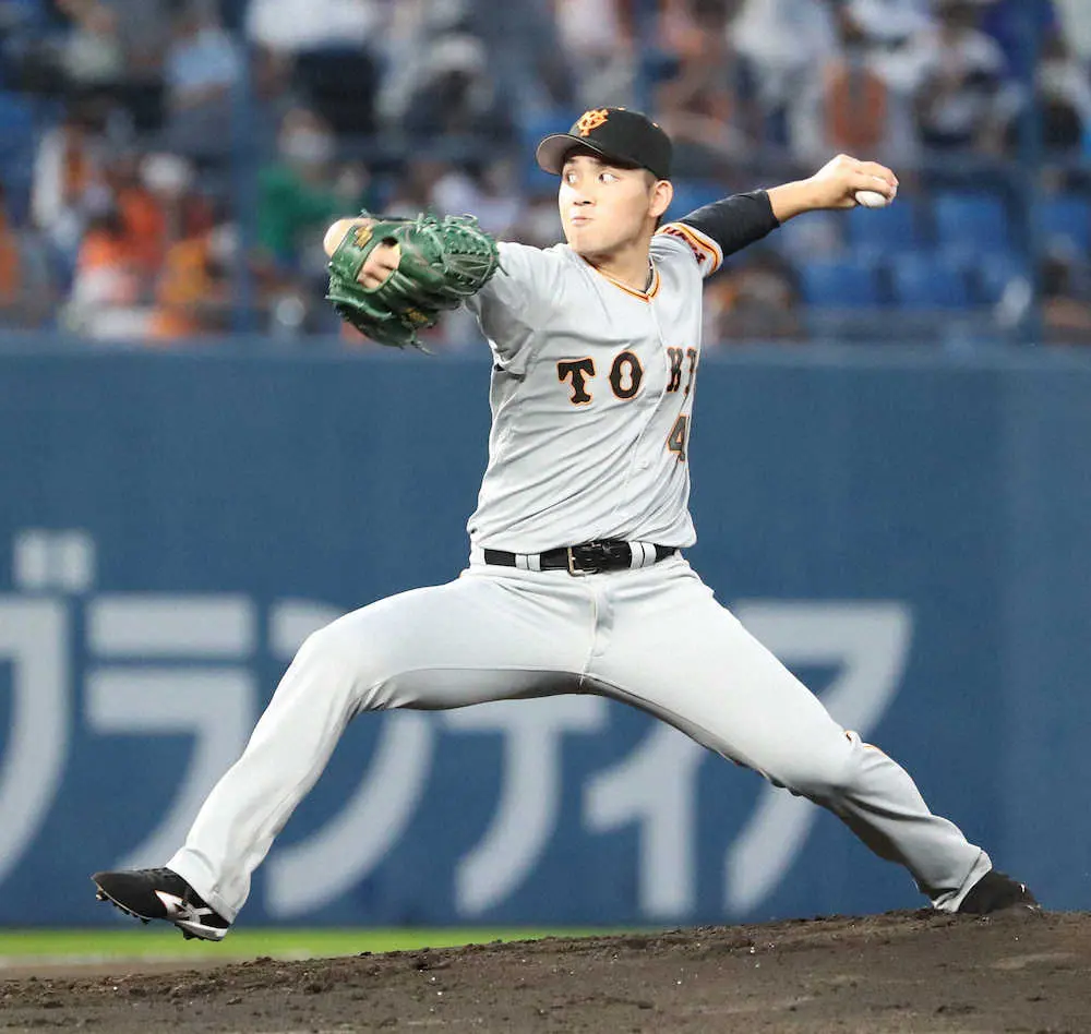 【画像・写真】巨人・高橋　リーグ最速10勝目はお預け…5安打2失点も4回途中で降板