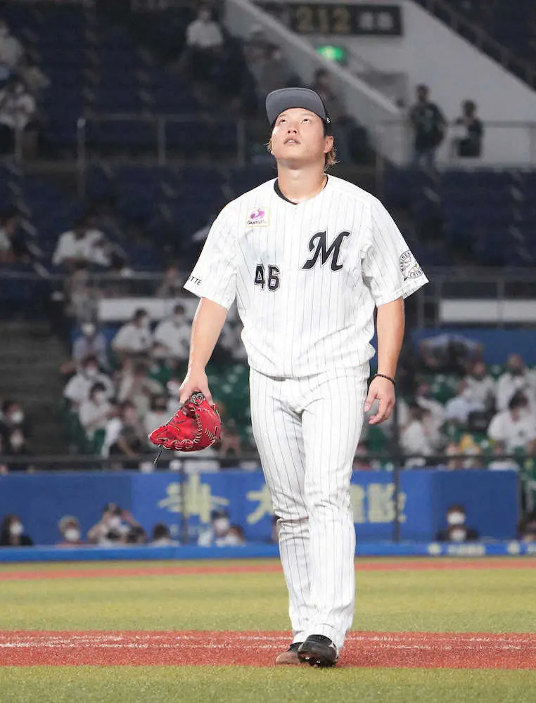 【画像・写真】ロッテ・岩下　5回途中7失点KO「有利なカウントがつくれず自滅」チームも4位転落