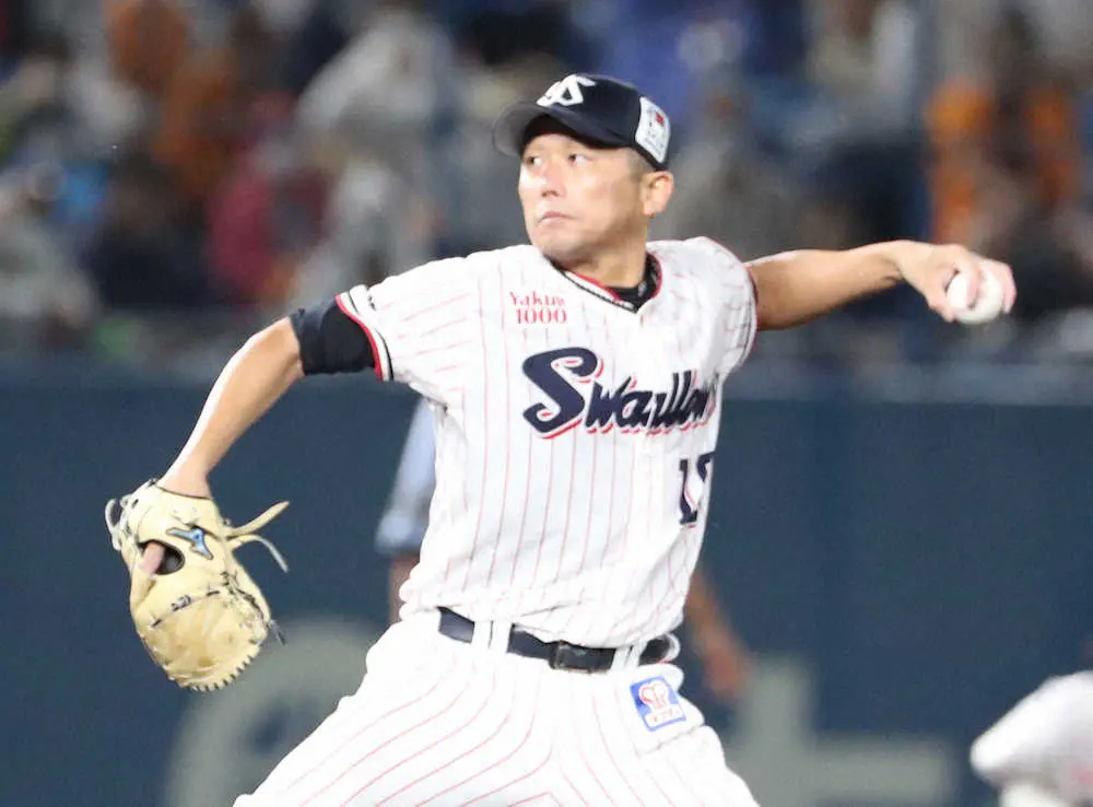 【画像・写真】ヤクルト石川　6回3安打1失点好投、通算177勝＆巨人戦33勝目の権利得て降板も石山打たれて消滅
