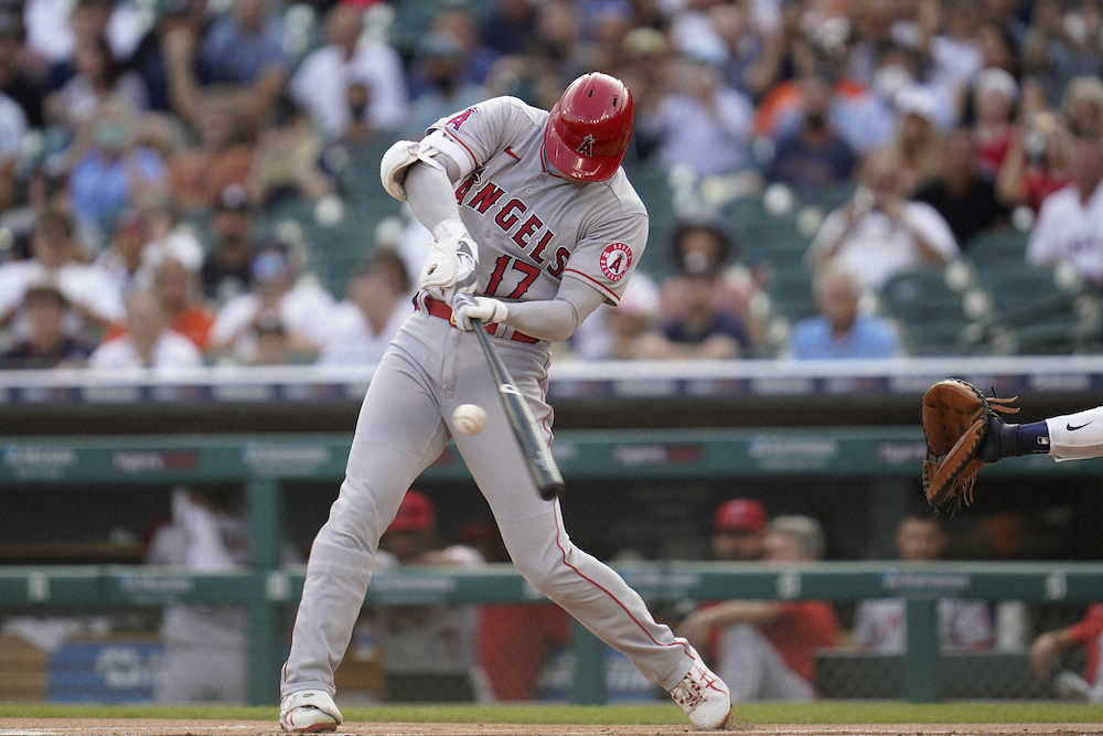 エンゼルス・大谷 1安打3四球で勝利貢献、19日二刀流でカブレラ500号 