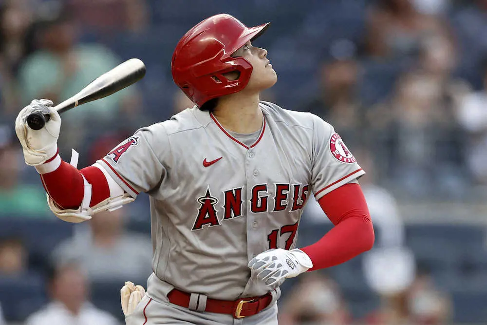 【画像・写真】エンゼルスの大谷翔平（AP)