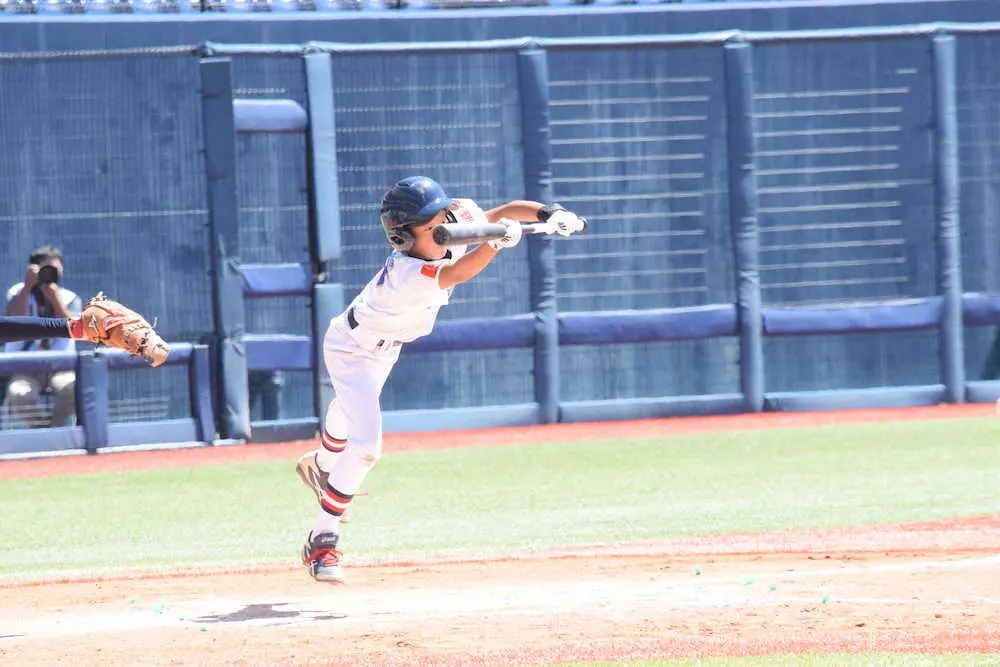 【画像・写真】多賀少年野球クラブが史上初の3連覇へ20点大勝　4番・平岡が2ランスクイズ