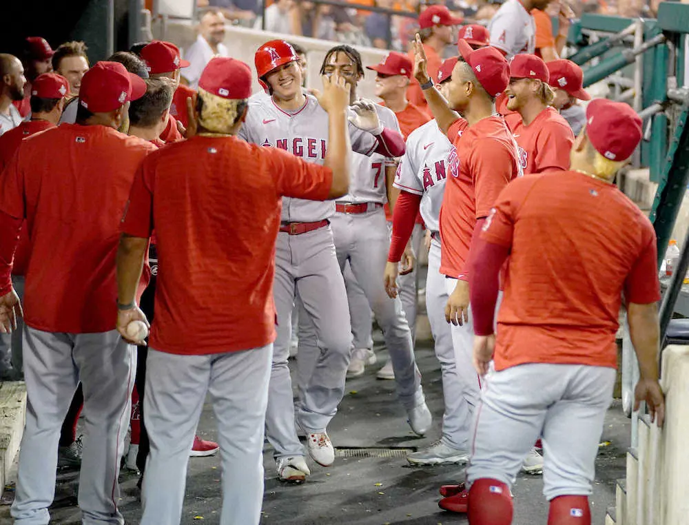 【画像・写真】エンゼルス・大谷　コメリカ・パーク初アーチ、ア全球場本塁打あと2
