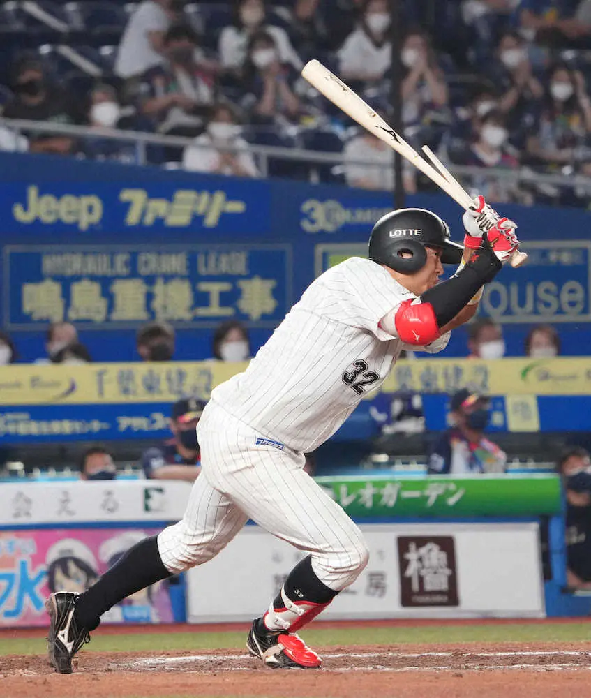 【画像・写真】ロッテ・佐藤都2点打で13度目ドロー　ZOZOマリン通算1000勝お預けも井口監督「後半よく粘った」
