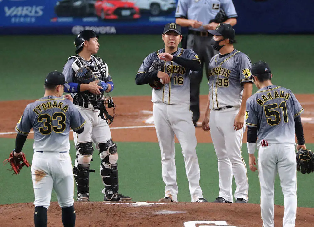 【画像・写真】阪神・西勇　2回にまさかの5失点　通算100勝へ5度目の挑戦も暗雲