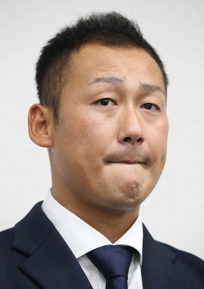 【画像・写真】巨人移籍の中田翔　会見で謝罪「野球を一からやりたいという気持ち」