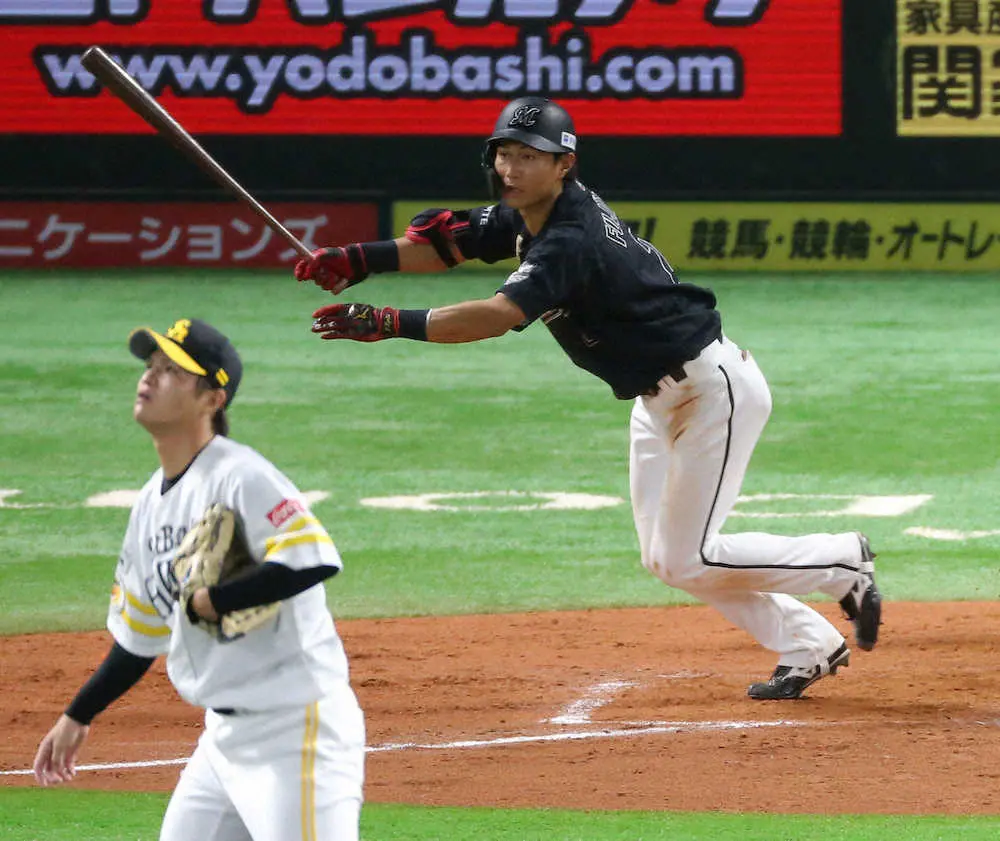 【画像・写真】ロッテ、5点ビハインドから7回に一挙5得点で同点に！藤原、中村奨が連続適時打