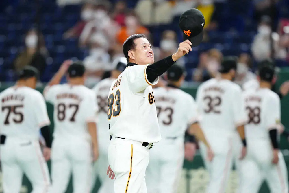 【画像・写真】巨人・原監督、メルセデス成長に目を細める　東京五輪で好投「自信になったんではないでしょうか」