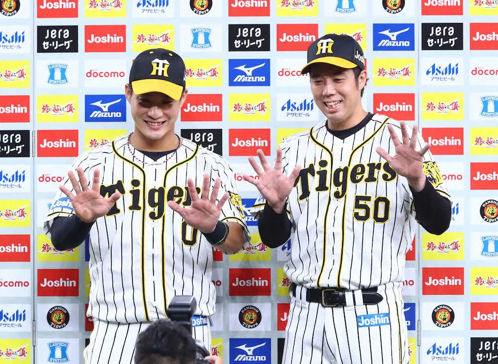 【画像・写真】快勝劇を演出した阪神投打のヒーロー　自身初10勝目の青柳と3度出塁した木浪の声を虎党のために再録