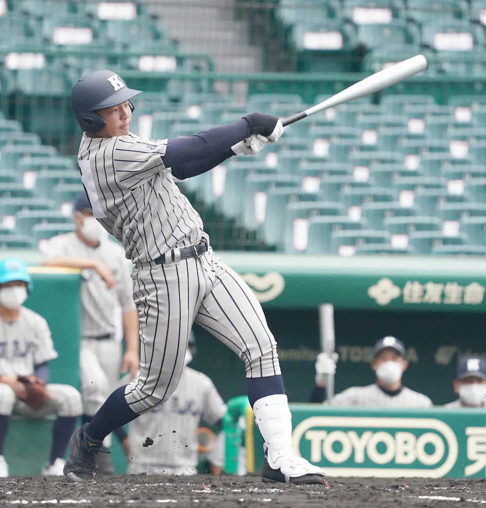 【画像・写真】敦賀気比　初回5点奪い逃げ切り勝ち!　第1ストライクから積極スイング実った　14年以来のベスト8