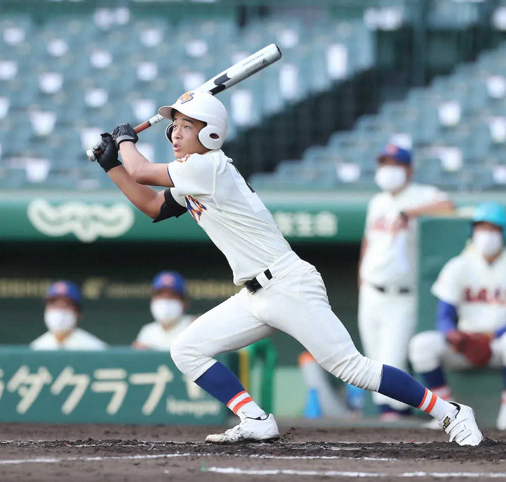 【画像・写真】盛岡大付　終盤の反撃及ばず　関口監督はエース渡辺を称賛「今回のMVPです」