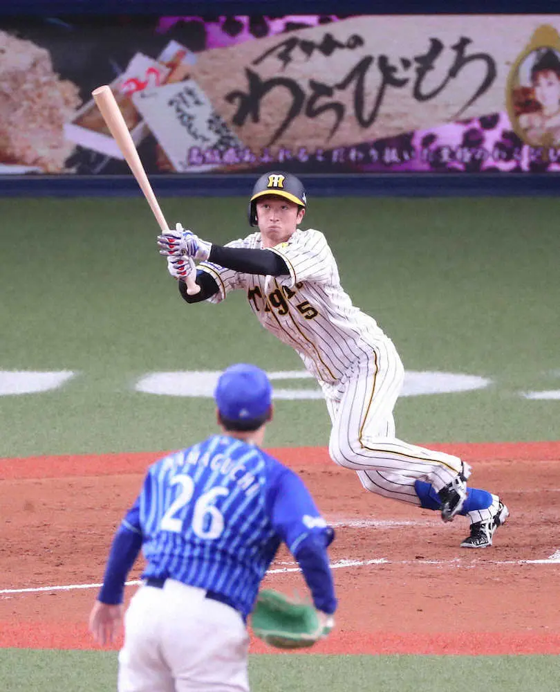 【画像・写真】阪神・近本　セの得点王や！8号含む2得点で単独トップ「62」　史上2人目3割2桁弾30盗塁も見えた