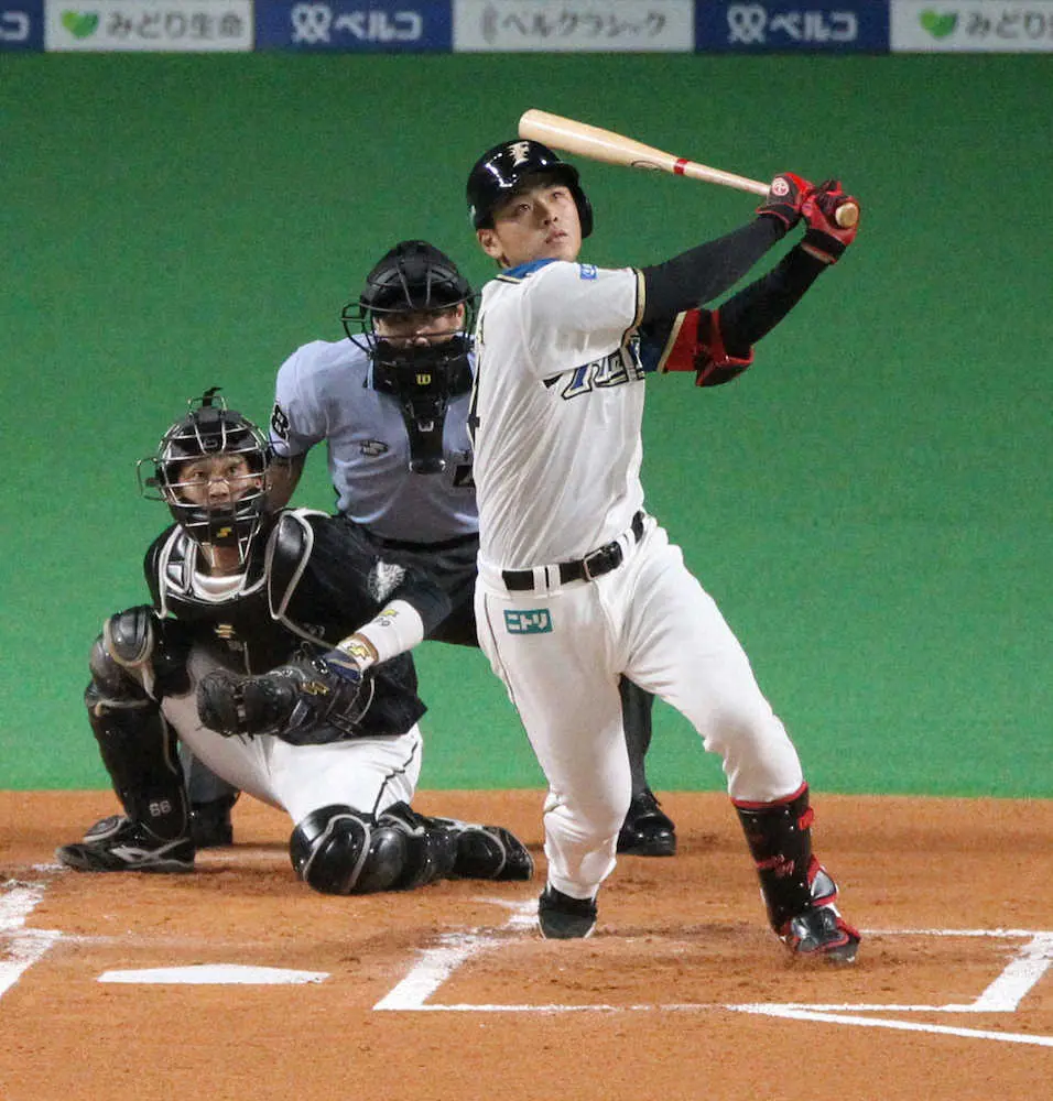 日本ハム 野村 最近4試合で3本塁打 いい打ち方ができている スポニチ Sponichi Annex 野球