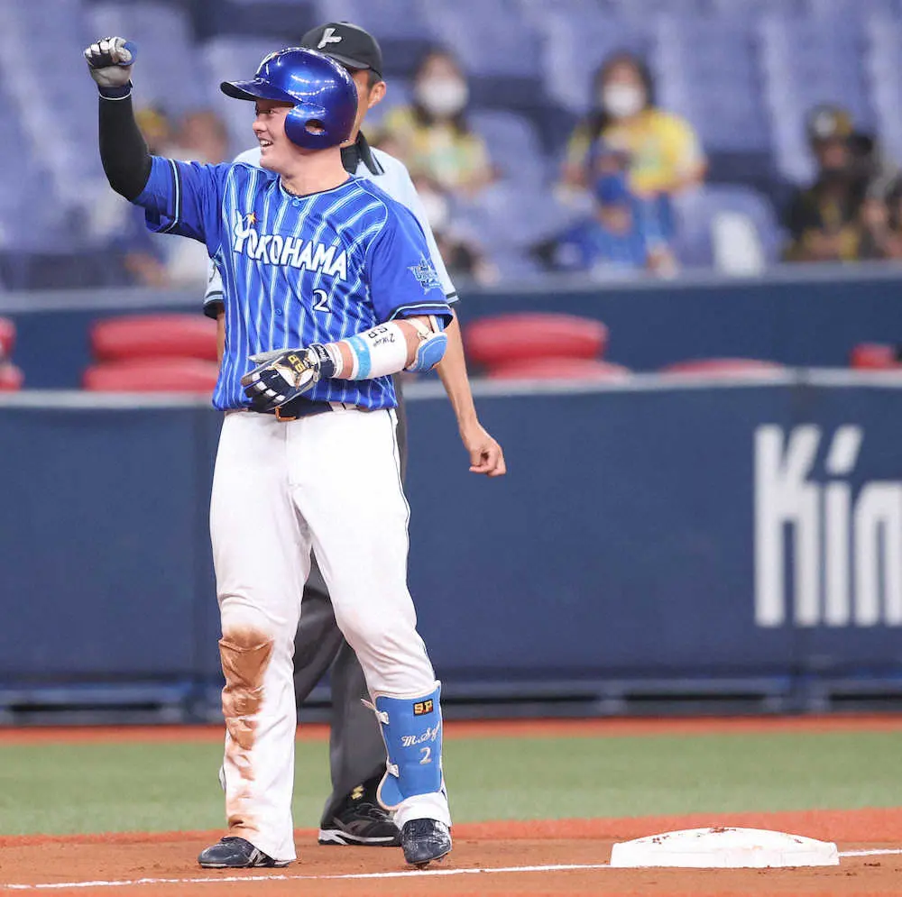 【画像・写真】DeNA・牧がサイクル安打を達成　新人ではプロ野球史上初の快挙