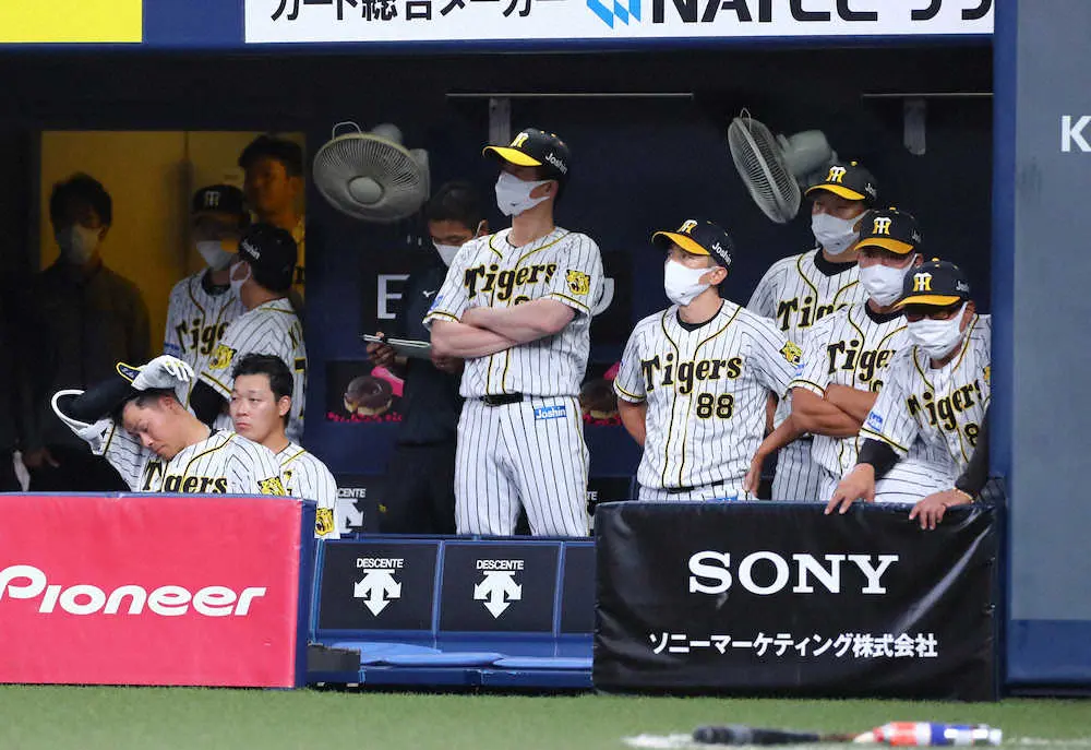 【画像・写真】阪神　中軸でわずか1安打…矢野監督「チームとして、活気づいてというところにはつながりにくい」