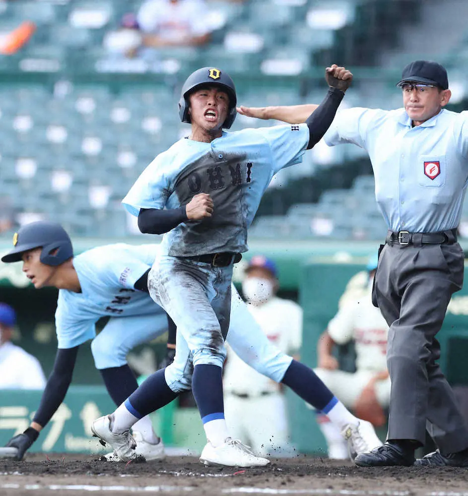 【画像・写真】近江　神戸国際大付にサヨナラ勝ち！　20年ぶり4強！　
