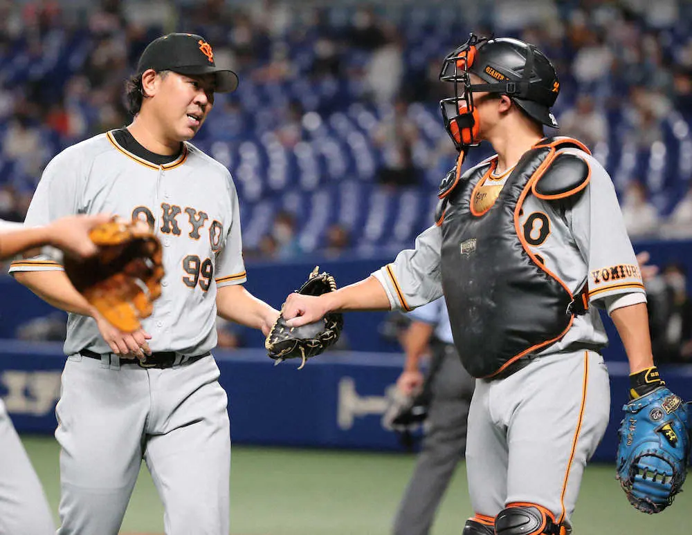 【画像・写真】巨人・宮本コーチ「リリーフ陣は頑張ってくれた」　先発ローテは「詰めていく考えはある」