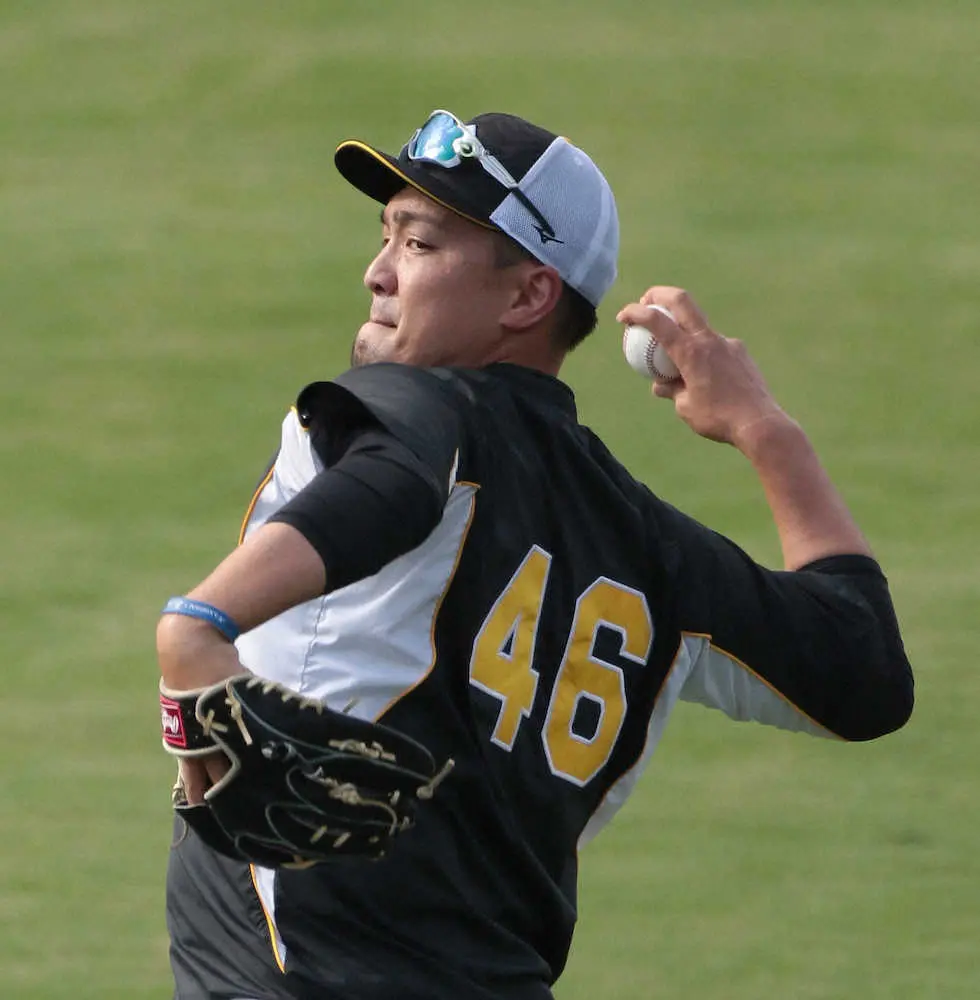 【画像・写真】阪神・秋山、2年連続2桁勝利へ気合　10勝の同僚・青柳とタイトル争い「期待に応えられるような投球を」