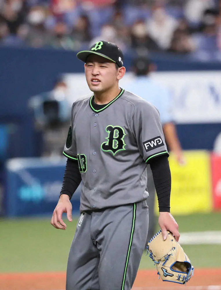 【画像・写真】オリ・宮城　6回1失点の好投報われず、リーグトップの12勝目逃す「もっと対応しないと…」