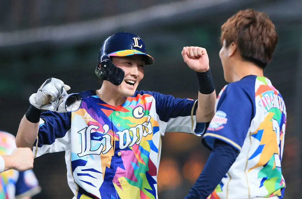 【画像・写真】西武　0―7から同点追いついた！7回に一挙4点奪うもあと1点奪えず日本ハムと引き分け