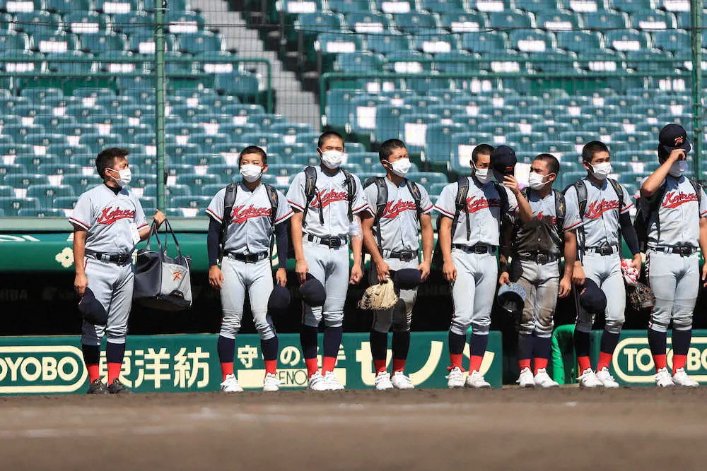 【画像・写真】京都国際　春季近畿大会のリベンジならずも確かな足跡　2年生左腕・森下「来年は春夏両方で優勝したい」