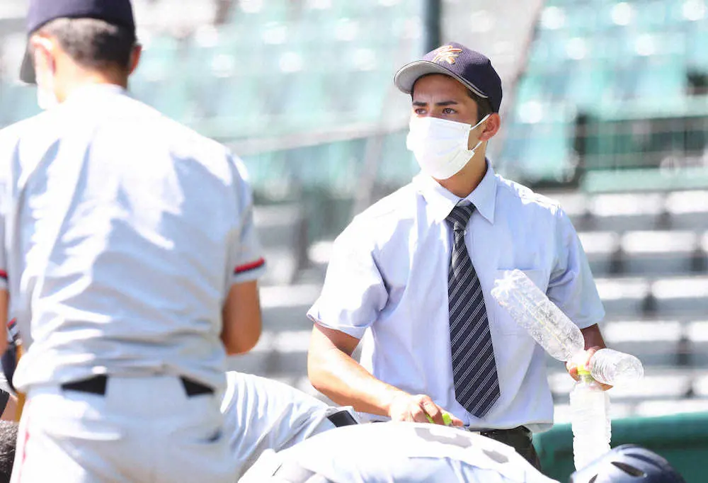 【画像・写真】【市川いずみの届け夏エール】京都国際・ローゼンフェルド怜旺記録員“特等席”で戦った最後の夏