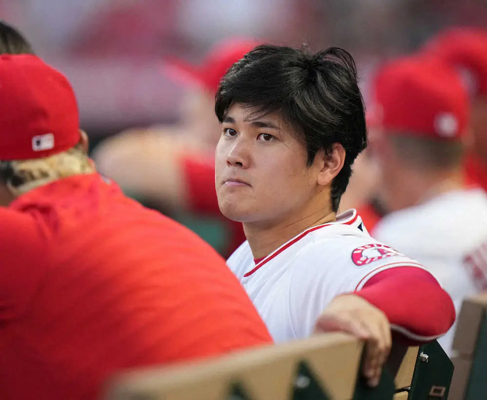 【画像・写真】エンゼルス・大谷　パドレスのノーヒットノーラン右腕に4打数無安打