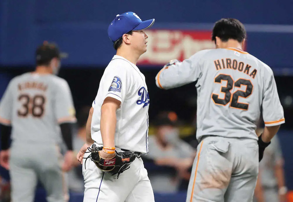 【画像・写真】中日・小笠原　5回3失点での降板に「申し訳ない」　7勝目はお預け