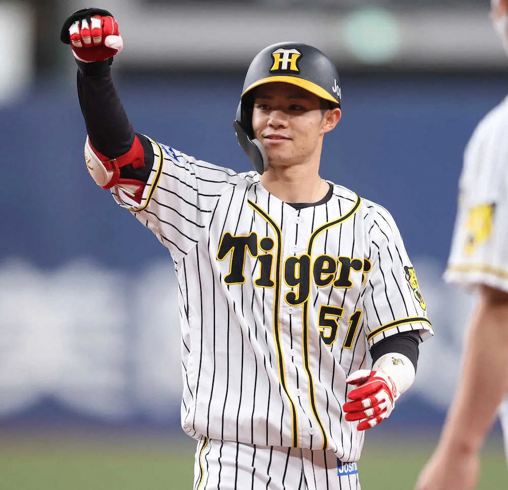 【画像・写真】阪神・中野のヒッティングマーチが完成　あす31日の中日戦でお披露目へ