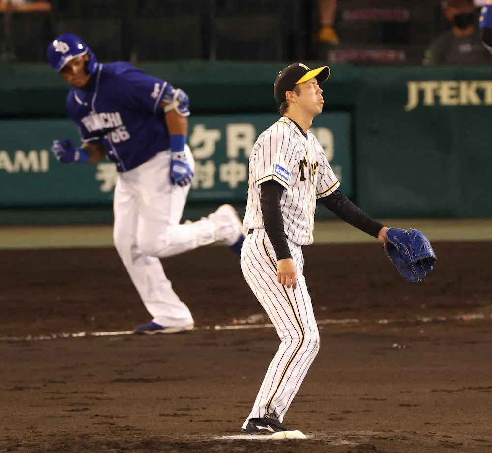 【画像・写真】阪神　甲子園に戻っても断ち切れない「流れ」　一時5点差追いつくも今季ワースト4連敗