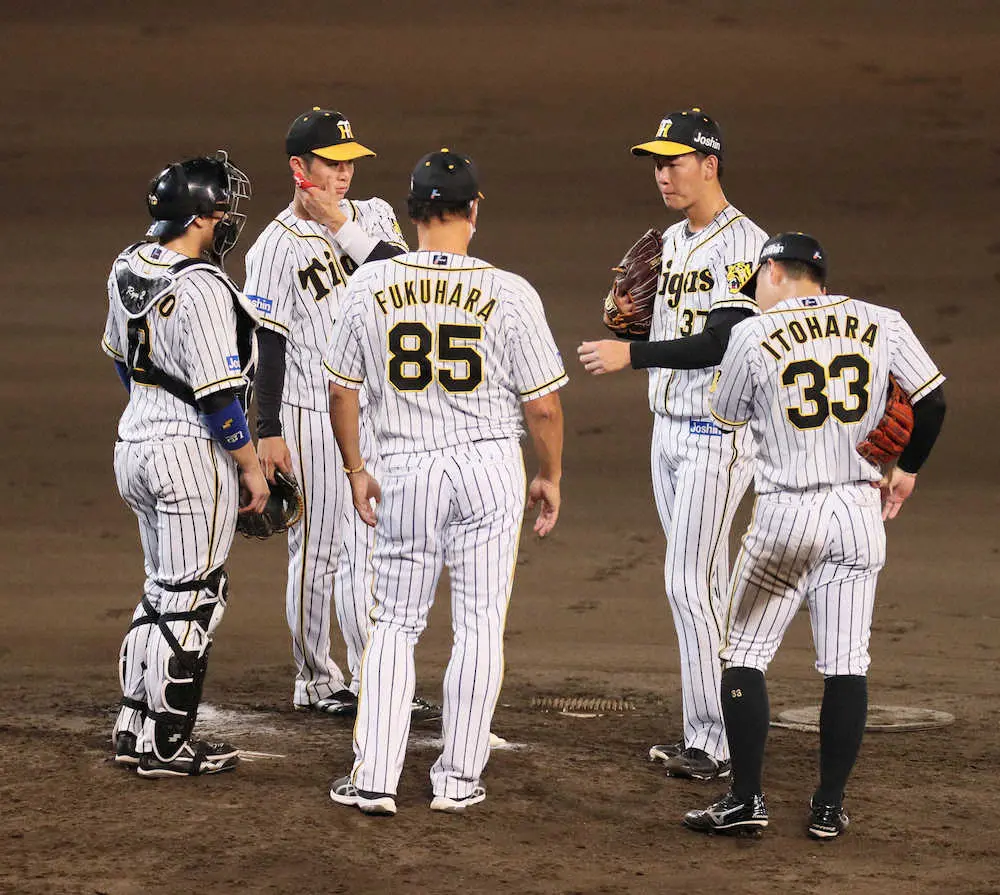【画像・写真】再び露呈した虎の泣き所　及川が7回に3失点でジ・エンド　矢野監督「7回をどう乗り切るか考えてるけど」