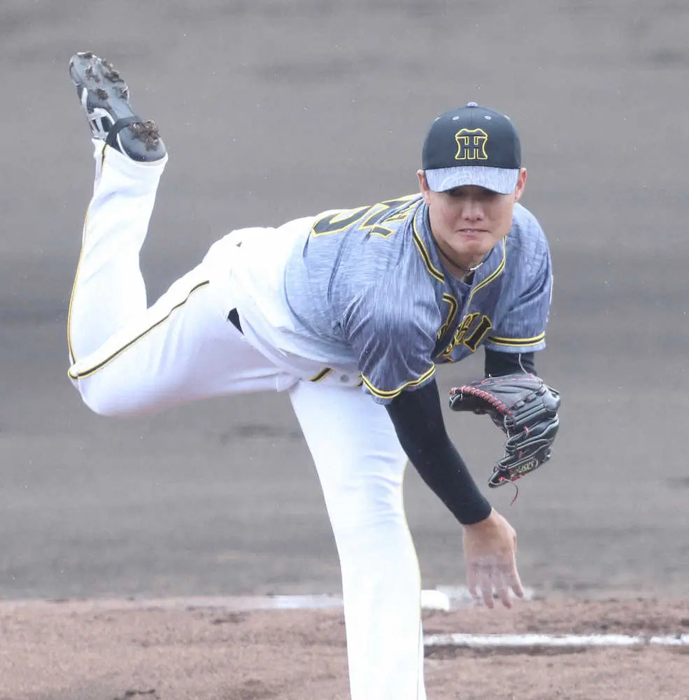 【画像・写真】阪神2軍が99年巨人に並ぶプロ野球記録15連勝！　高卒2年目右腕・西純がプロ最長8回を2安打無失点