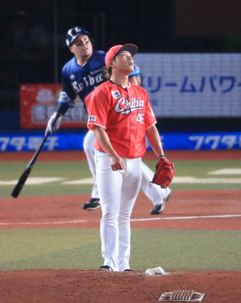 【画像・写真】ロッテ“投壊”14失点大敗で連勝ストップ…先発・岩下は今季最短2回6失点で6敗目
