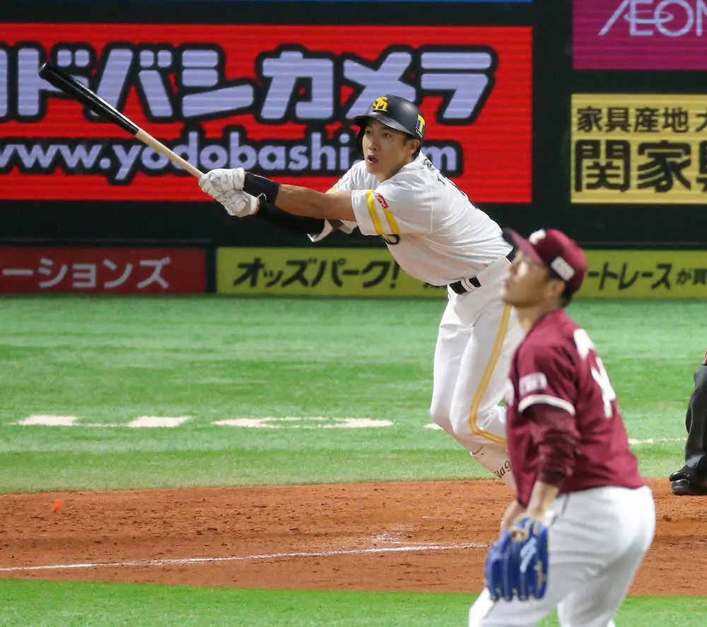【画像・写真】ソフトB・柳田が24号3ラン　本塁打単独トップ浮上「落ちる球に上手く反応できた」