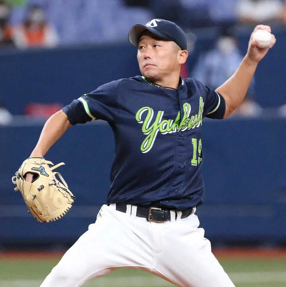 【画像・写真】ヤクルト・石川、首位巨人相手に6回1失点好投も援護なし　76日ぶり白星ならず