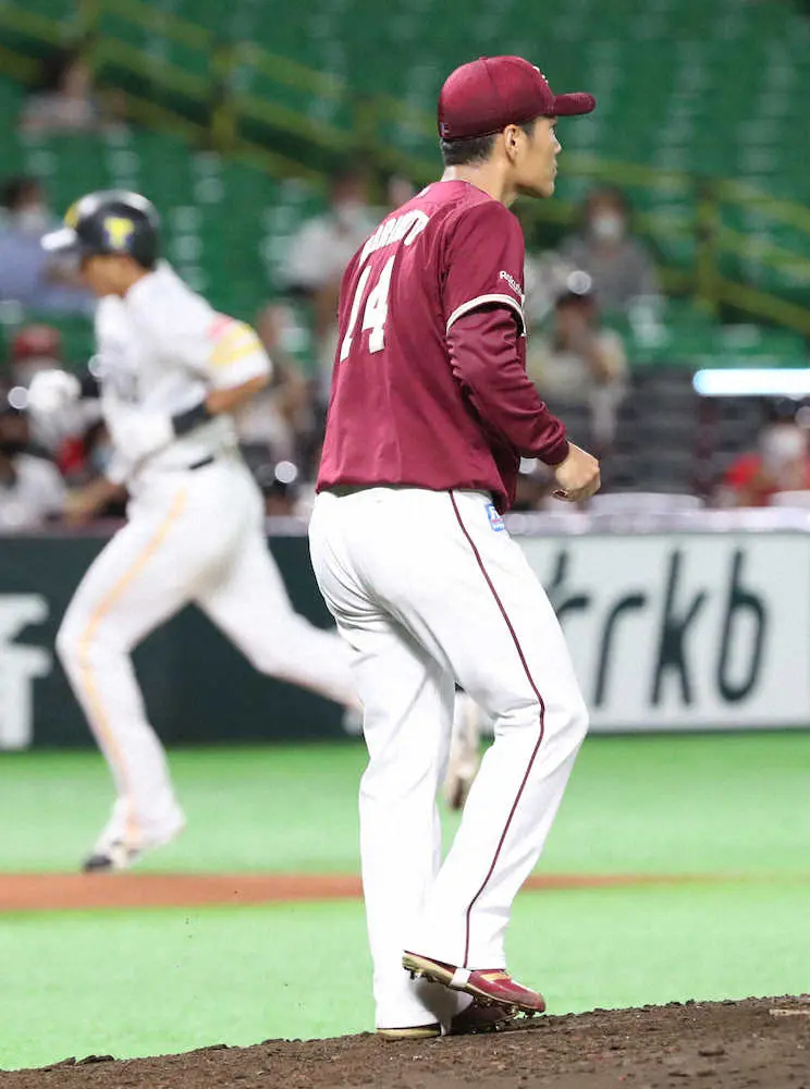 【画像・写真】楽天・則本昂がまたしても「鬼門」で勝てず　ペイペイDでは8連敗となり今季5敗目
