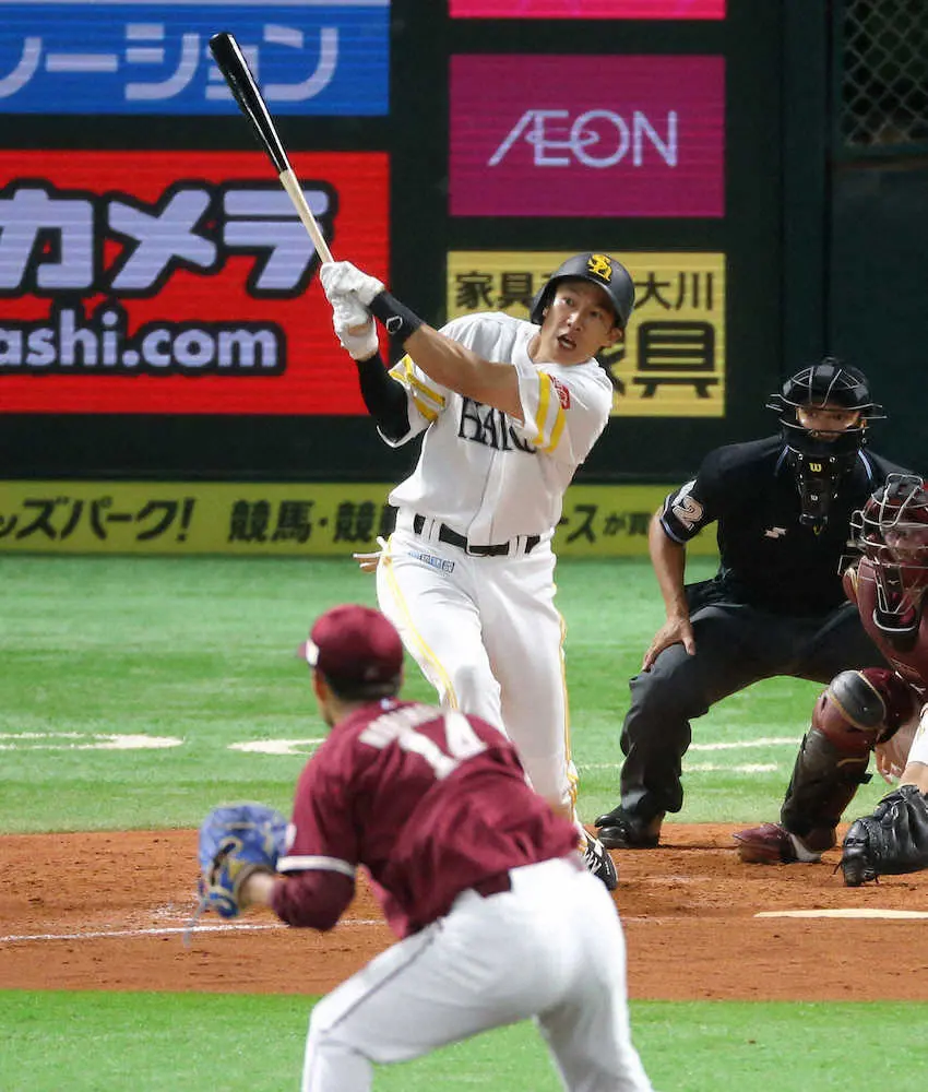 【画像・写真】これがギータだ!パ単独キング24号で同期入団のエース千賀を強力援護　ソフトB連敗ストップ5割復帰