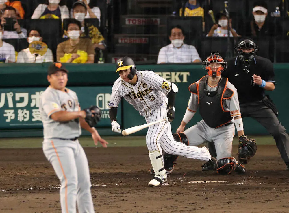【画像・写真】阪神　逆転勝ちで首位・巨人との第1ラウンド制す　大山が今季6度目の猛打賞