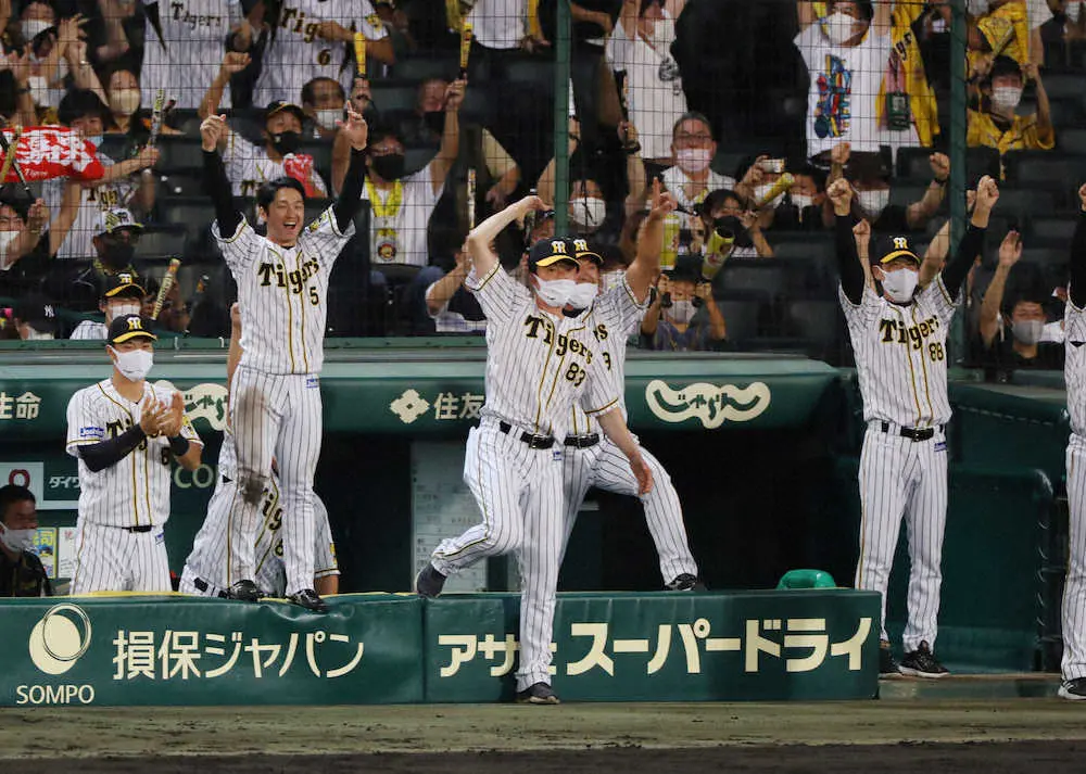 【画像・写真】6点差を追いつく粘りに贈る称賛　阪神・矢野監督「勝ちに等しい引き分け」