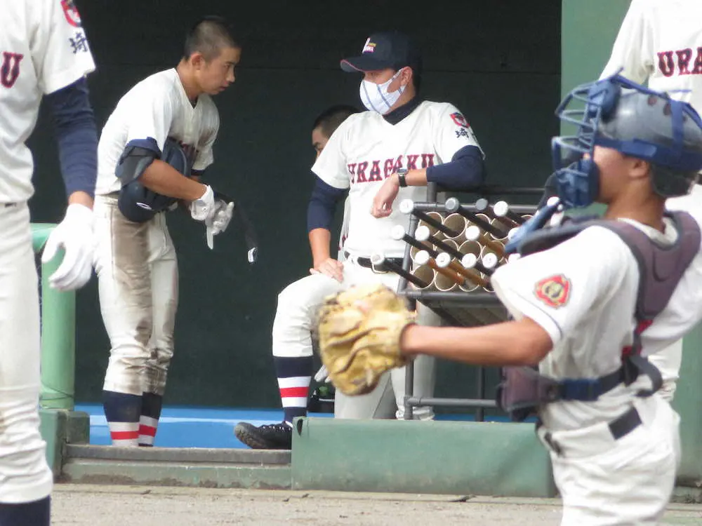 【画像・写真】浦和学院・森大新監督、公式戦初采配で大勝「勝てて良かった」　県大会出場決めた